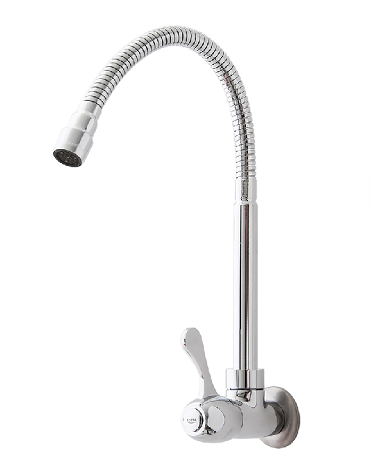 LLAVE FREGADERO PARED FLEXIBLE