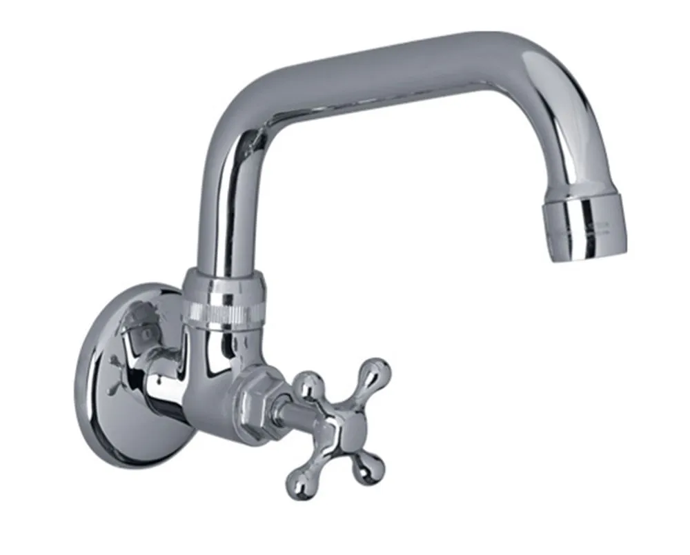 LLAVE FREGADERO PARED, PICO CORTO