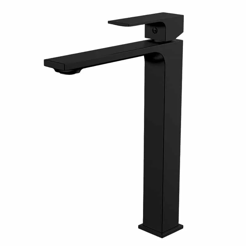 LLAVE LAVABO MONOCOMANDO NEGRO MATTE (30CM)
